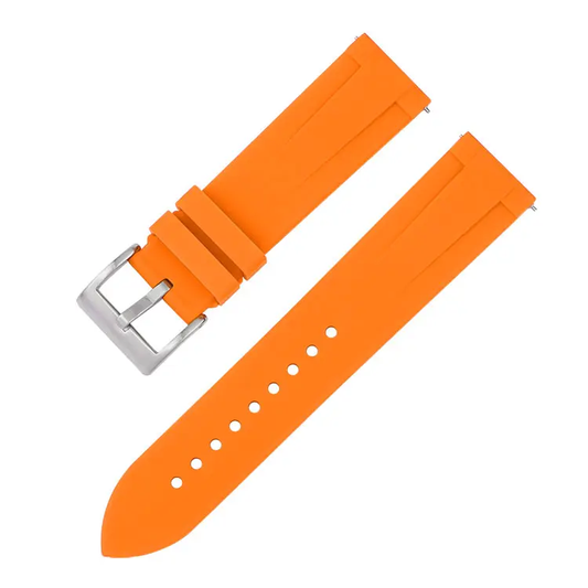 Oransj Silikon-Strap | 20 mm og 22 mm